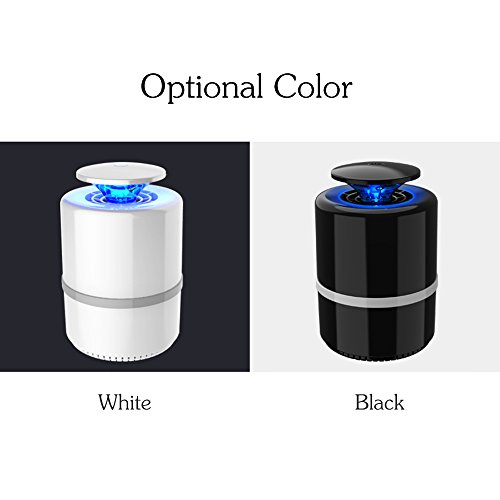Andoer 5W UV LED Mosquito Killer Lamp Light Bug Zapper Adotado Fotocatalisador Tecnologia de sucção