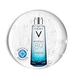 Vichy Minéral 89 Hyaluronic Acid Daily Hydrating Booster Serum, for All Skin Types, with Polyglutamic Acid, Lightweight Watery Gel Texture, Hypoallergenic, 75ml