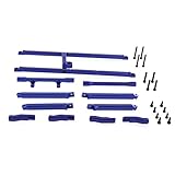 Atomik - Alloy Chassis Top Brace - Replacement Part for Traxxas Part 7714X - Hardened Billet 6061 Aluminum - Lightweight & Durable Performance - Main Chassis Upgrade Part - Blue