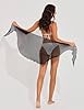 Tournesol Women's Sarong Crochet Cover Up Skirt Sh... #4