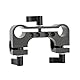 NICEYRIG 15 mm Rod Clamp Dual zu Single 90 Grad Schienenblock für Video Camcorder Kamera DV/DC Schulter Support System