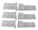 Valance Clips for 2" wood or fauxwood blinds Graber, Bali, Springs 3 clips (Pull Cord Control Valance Clip)