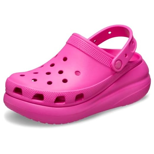 Sandália crocs classic crush platform clog juice - 40
