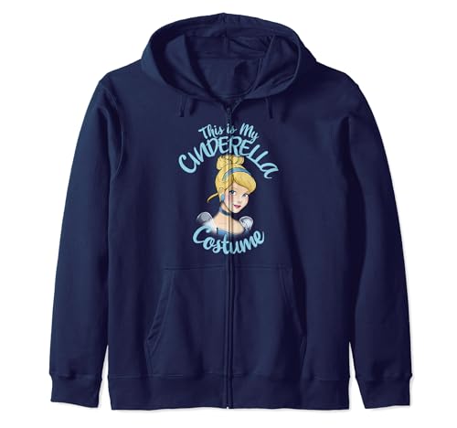 Disney Cendrillon sweat Halloween zippé pour soirée flemme et récolte de bonbons
