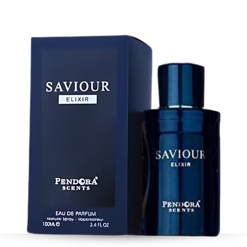 Saviour Elixir by PARIS CORNER - 100ml Eau de Parfum for Men | Intense Spicy & Floral Fragrance with Cinnamon, Lavender, and Sandalwood | Long-lasting Men's Perfume
