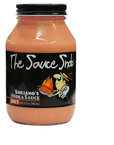 Soriano's Spicy Vodka Pasta Sauce 32 oz. (case of 4 jars)