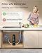 Waterdrop 10UA PRO Under Sink Water Filter, No Drill Required, Time Reminder, Easy Installation, Reduces Lead, Chlorine, Bad Taste & Odor, NSF/ANSI 42 Certified, 11000 Gallons, Does not Lower TDS