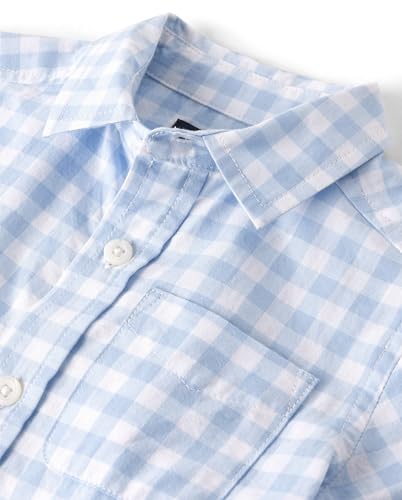 The Children's Place Baby-Boys and Toddler Poplin Long Sleeve Button Down Shirt2