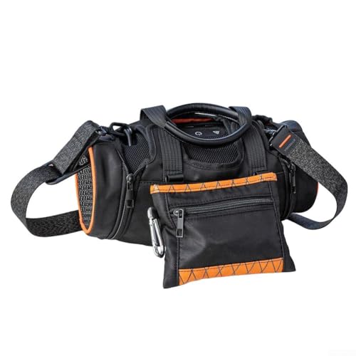 HEBEOT Étui de rangement transparent en EVA pour haut-parleur portable avec perméabilité sonore Housse de protection de voyage pour JBL XTREME4