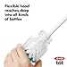 OXO Tot Bottle Brush with Nipple Cleaner and Stand, Teal