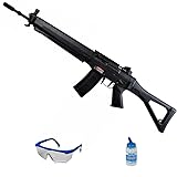 Ecommur. J.G. Works SG550 | Pistola eléctrica de Bolas de Airsoft 6mm + Gafas de protección + biberón 1000 0,20.