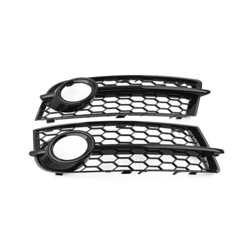 Rejilla de luz antiniebla en panal negro brillante para Audi TT 8J de 2006 a 2014