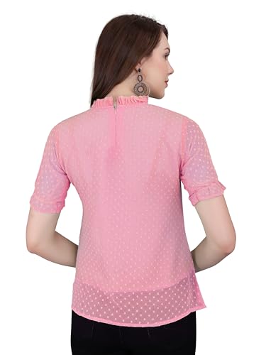 Image of Sidhidata Women's Tissue Fabric Premium Regular Fit Casual Top For & Girl'S