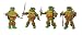 Diamond Select Toys Teenage Mutant Ninja Turtles: First Appearance Minimates Box Set Action Figure