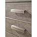 Signature Design by Ashley Culverbach Coastal 6-Drawer Dresser and Mirror with Anti-Tipping Restraint, Gray