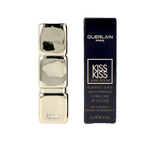 GUERLAIN, KISSKISS SHINE BLOOM lipstick-520 Love Bloom, 3,2 g.
