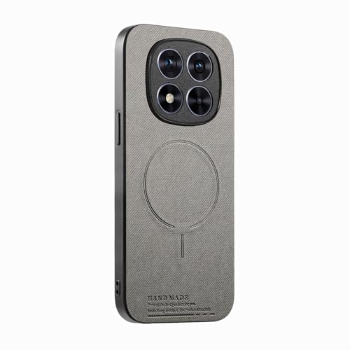 �}�O�l�b�g�� �X�}�z�P�[�X �Ή��@�� for Redmi Note 15,�Ή��@�� for Xiaomi Poco M8�y���C�����X�[�d�Ή� �ϏՌ��E�ϗ��� PC+TPU+PU �J�����ی�zGray