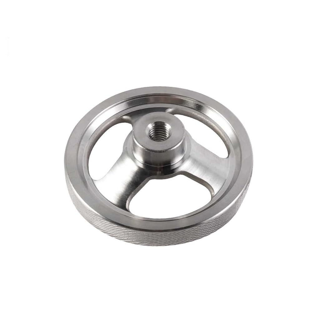 1pcs φ160mm / M24-3.0 304 stainless steel handwheel, CNC processing