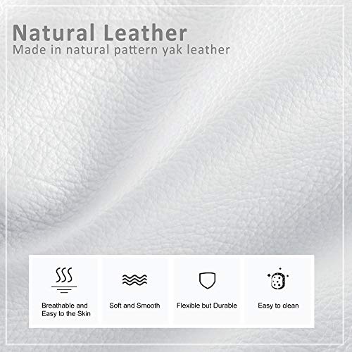 Image of befen Genuine Leather Small Crossbody Bags for Women Cell Phone Bag Cross Body Purses,Silver Zipper