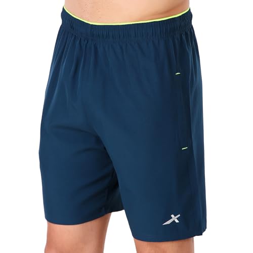 Image of VECTOR X Solid Men Sports Shorts Polyester with Right Pocket (Pack of 1)