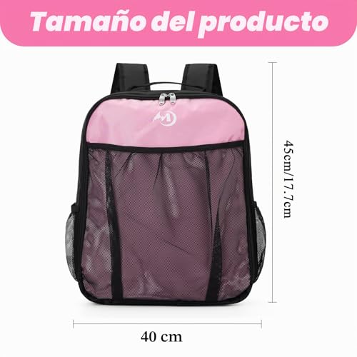 Miniatura 2 de Fadcaer Mochila Para Patinaje Sobre Hielo, Hombro Y Asa Superior, Transpirable, Bolsa De Zapatos Para Patinaje En Línea, Bolsa De Almacenamiento De Patines, Zapatos, Botas, Unisex Para Niños