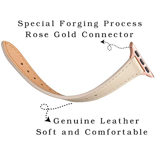 SUNFWR compatibile con Apple Watch Strap 38mm 40mm...