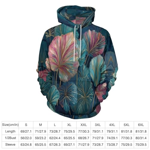 Veste décontractée feuilles peintes 3D de qualité esthétique supérieure - 5