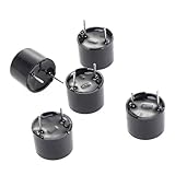 PRETYZOOM 5 Pack 12mm 3-7v 85db Sound Alarms Industrial Use Low Power Consumption