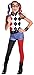 Rubie's 620712 - DC Super Hero Girls Harley Quinn Deluxe, Traje de niño, M (5-7 años)