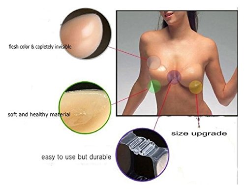 Bra,Invisible Bra,Adhesive Bra,With Straps,Check Red Pictures For Size(A,B,C,D) (A Cup) #TOP7