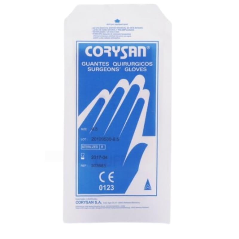 GUANTE CIRUGIA CORYSAN ESTERIL N 8