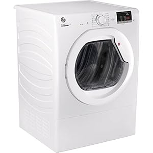 Hoover HLEV10DG 10kg Vented Tumble Dryer, White, Digital Display