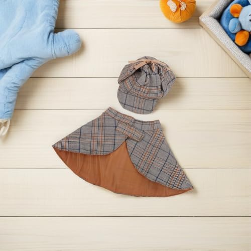 Disfraz de Gato Detective Bata Cómoda para Mascotas que Odian la Ropa 8