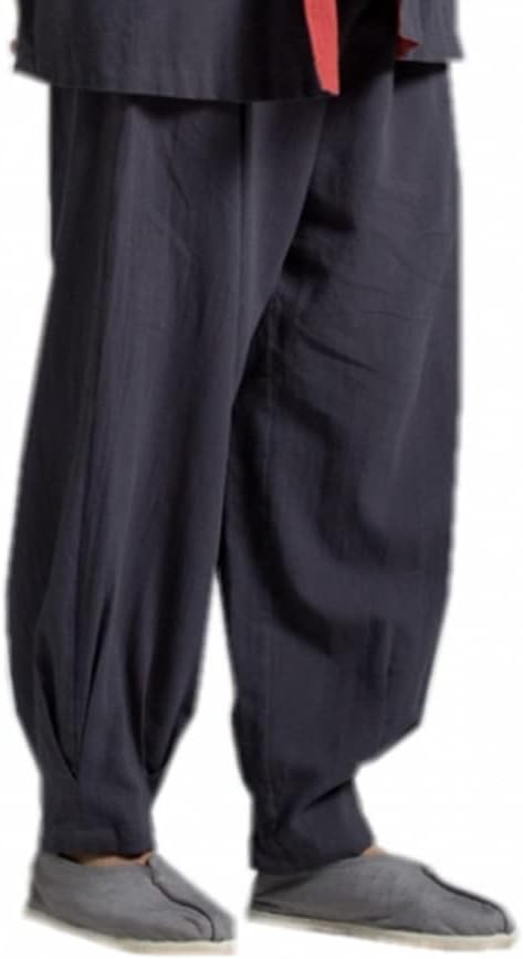 Zen Meditation Yoga Practice Kungfu Loose Pants