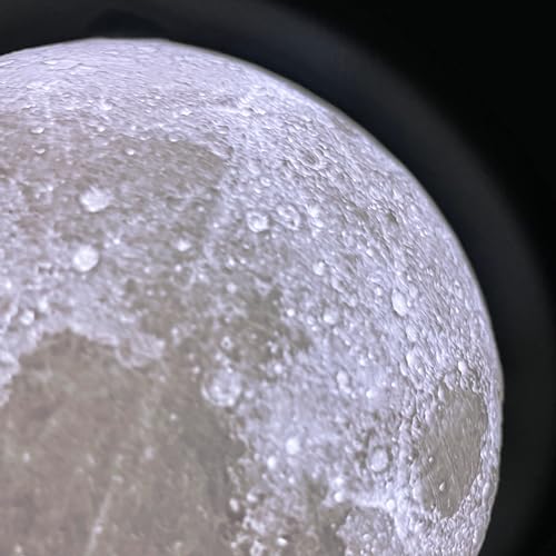 MOONDIAL Rotating 3D Lunar Phase Lamp