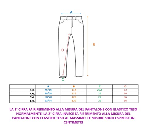 Pantalone Tuta Leggero BE Board Art.910 (M, Grigio...