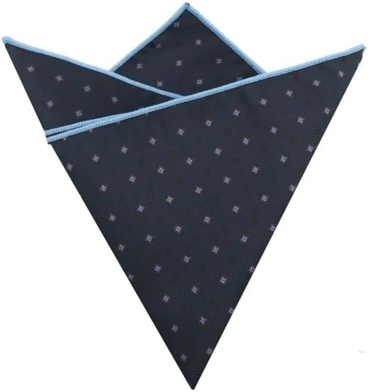Men's Suit Pocket Square Shirt Handkerchief, Business Formal Small Floral Pattern Vintage