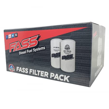 FASSFuel Systems Filter Pack XL | PF-3001 XL (1) & XWS-3002 (1)