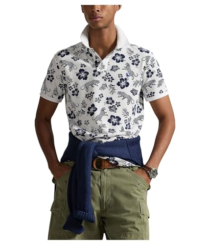 POLO RALPH LAUREN Mens, Classic Fit Tropical Mesh Polo Shirt