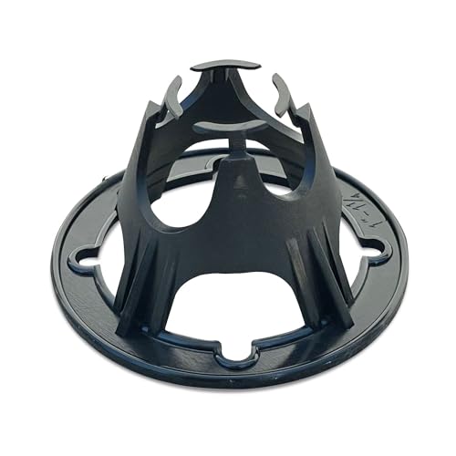 Sandbaggy Plastic Rebar Support Chairs - Elevates #3 to #5 Rebar 1 or 1-1/4 - Concrete Chair and Steel Wire Mesh (50 1 - 1.25)