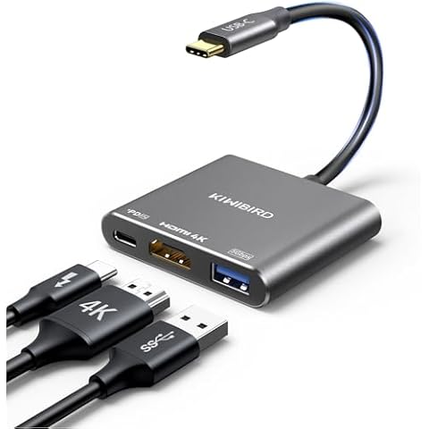 KiWiBiRD USB C to HDMI Multiport Adapter Cover