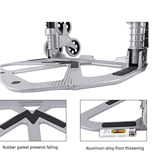 Carretilla Plegable Multifuncional con Ruedas Universal 120Kg miniatura 6