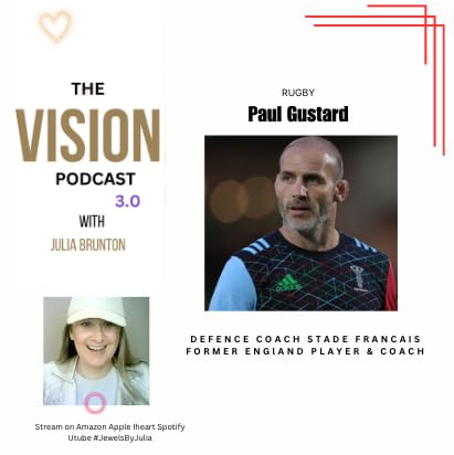 PAUL GUSTARD former England rugby player & coach, currently defence coach Stade France w/Julia