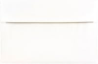 Vista 59 de JAM PAPER Sobres de invitación de papel aluminio A2 - 4 3/8 x 5 3/4 - Blanco con rojo - 50