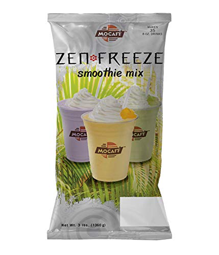 MOCAFE Blended Ice Fruit Latte Smoothie Mix Taro, 3-Pound Instant Smoothie Mix, Coffee