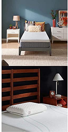 TEMPUR-Adapt + Cooling 3-Inch Twin Mattress Topper + Cloud Pillow...