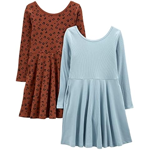 Simple Joys Girls' Long-Sleeve Dress Set Cover