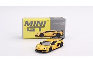 True Scale 1/64 Lamborghini Aventador SVJ: Precision Diecast Masterpiece