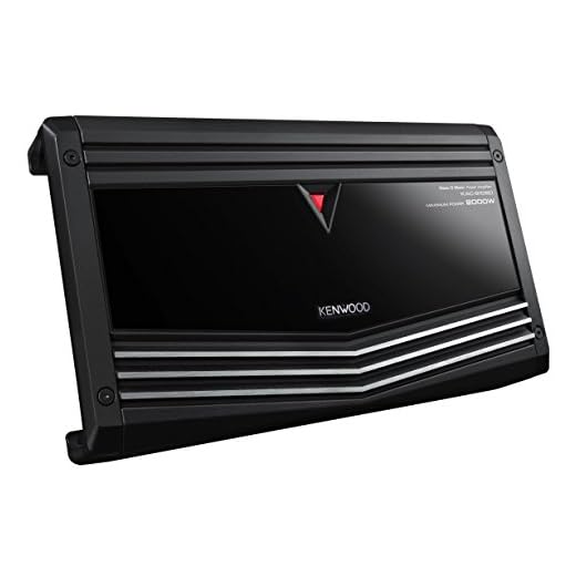 Kenwood KAC-9106D 2000W Monoblock Class D Car Audio Power Amplifier