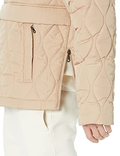Image of Amazon Essentials Mens Anorak Hooded Quarter-Zip Puffer Coat